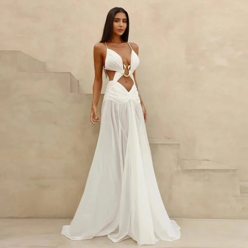 sleeveless backless ...