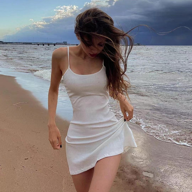 sexy suspender dress